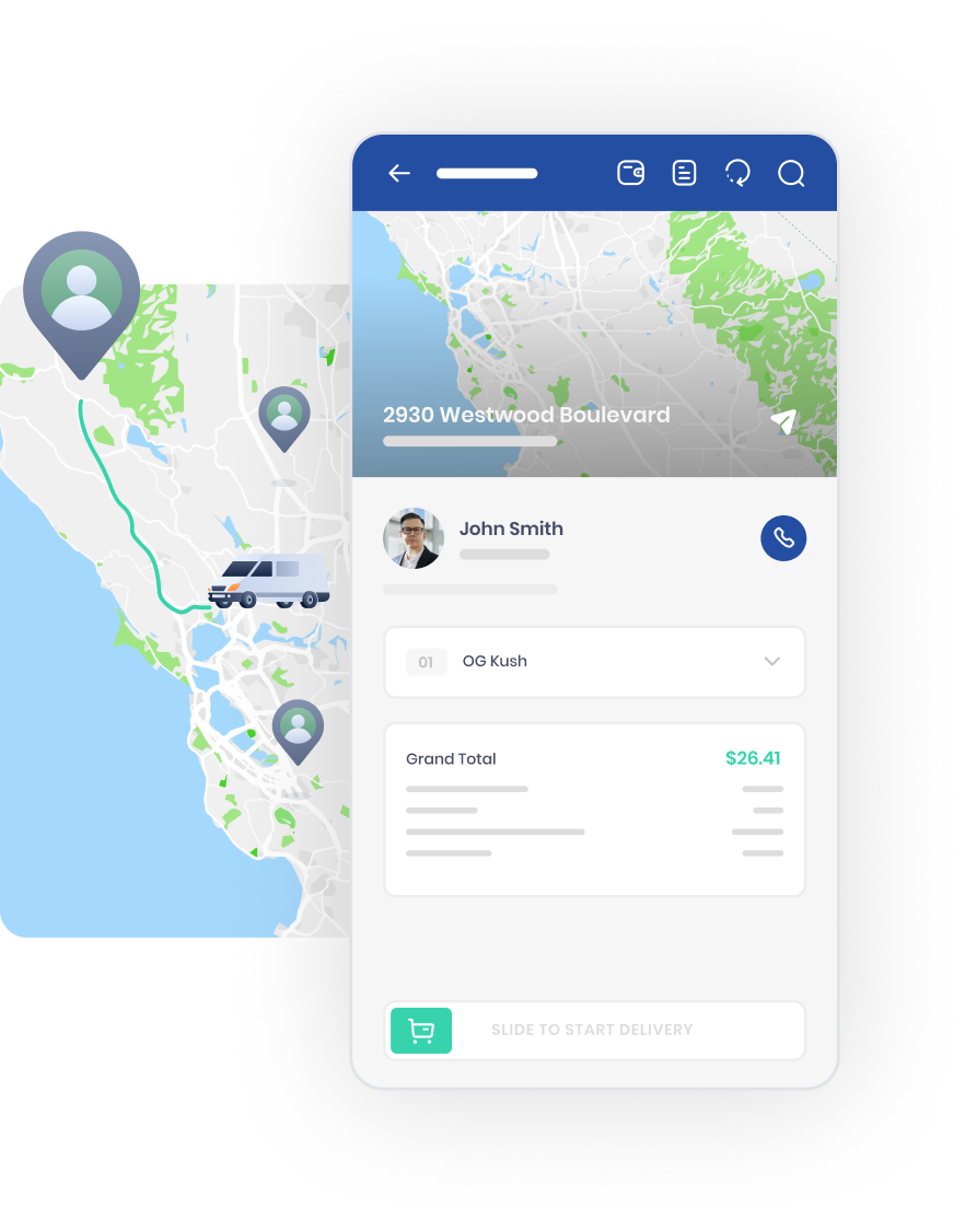 Cannabis Delivery App